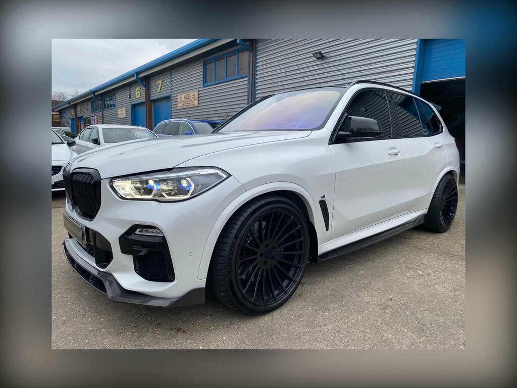 BMW X5 Xdrive40i M Sport White #3