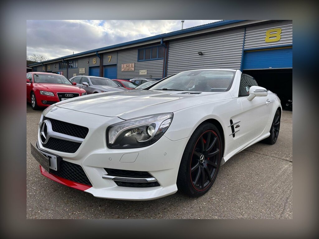 Mercedes-Benz SL Class Sl400 Mille Miglia 417 Edition 2-Door White #3