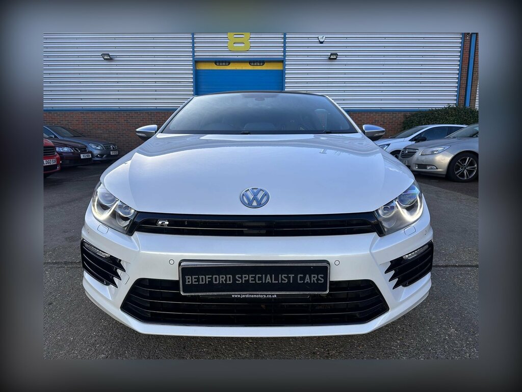 Volkswagen Scirocco R Tsi 2-Door White #2