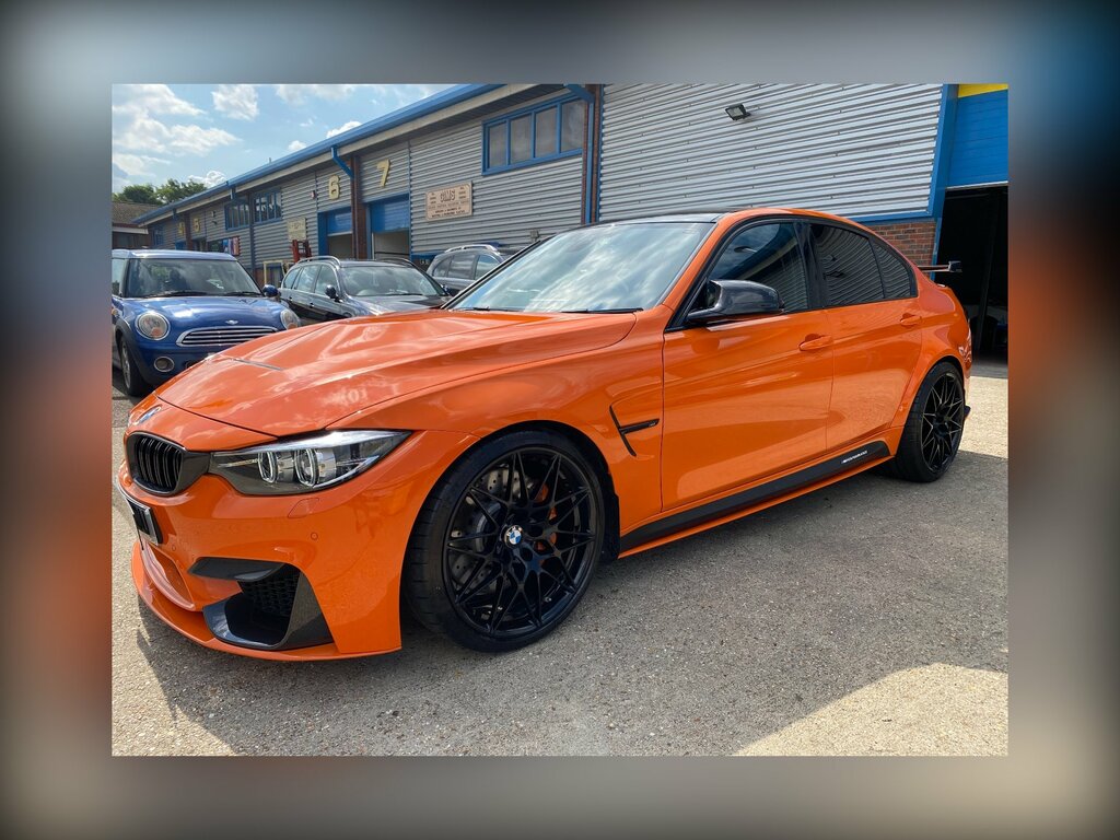BMW M3 M3 Competition Package 4-Door Orange #5