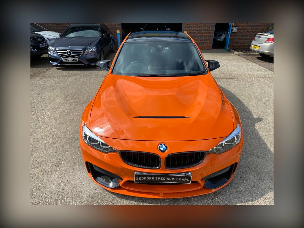 BMW M3 M3 Competition Package 4-Door Orange #2