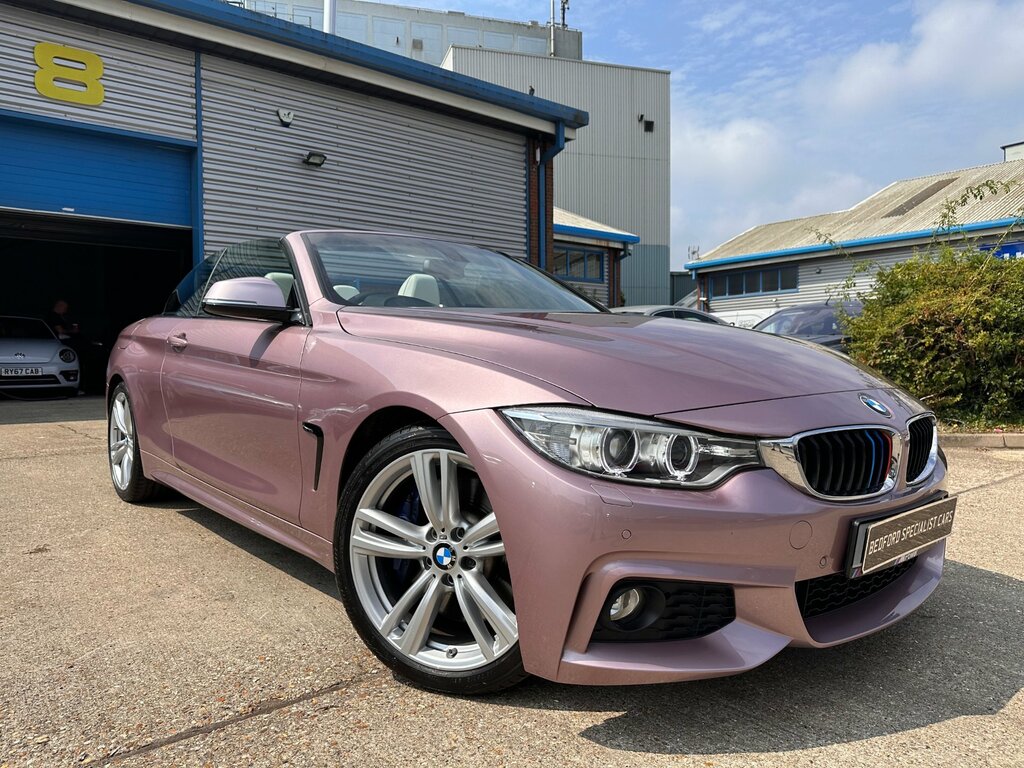 BMW 4 Series 430I M Sport 2-Door Pink