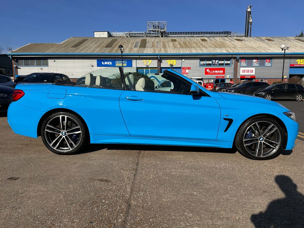 BMW 4 Series 440I M Sport Professional Media Blue #3