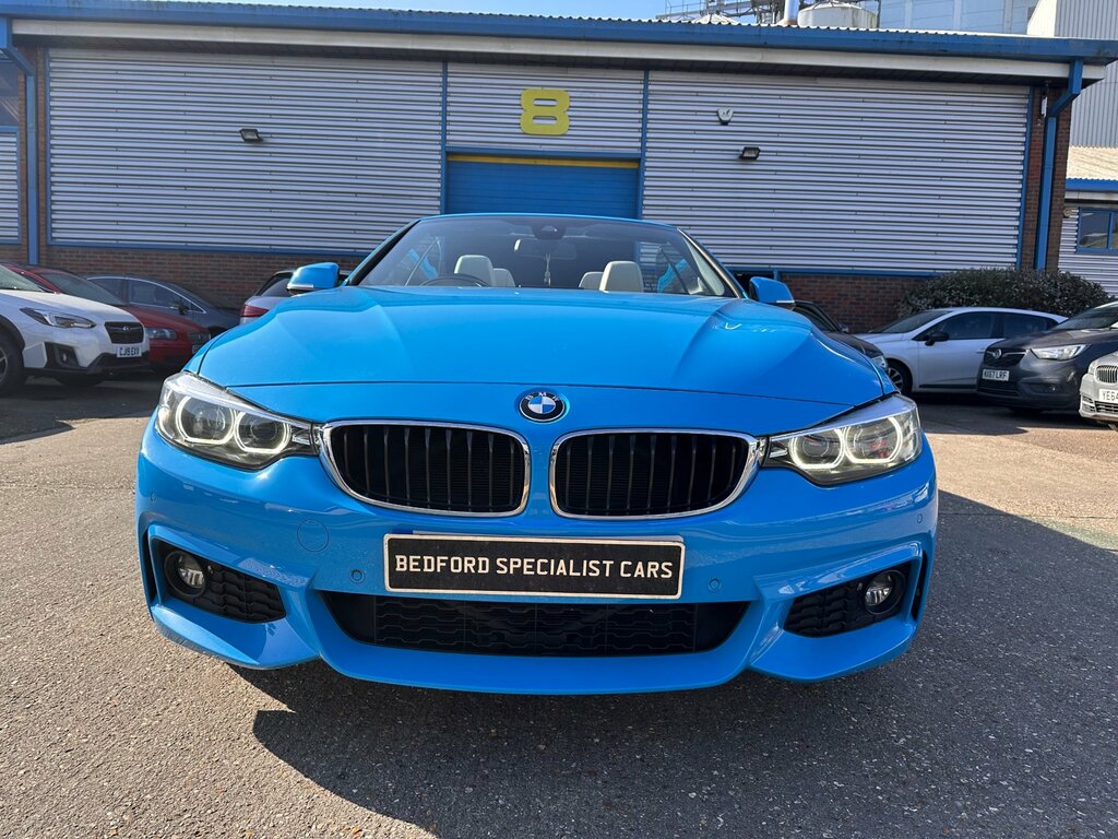 BMW 4 Series 440I M Sport Professional Media Blue #2