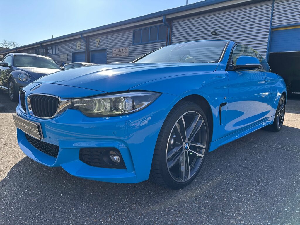 BMW 4 Series 440I M Sport Professional Media Blue #6