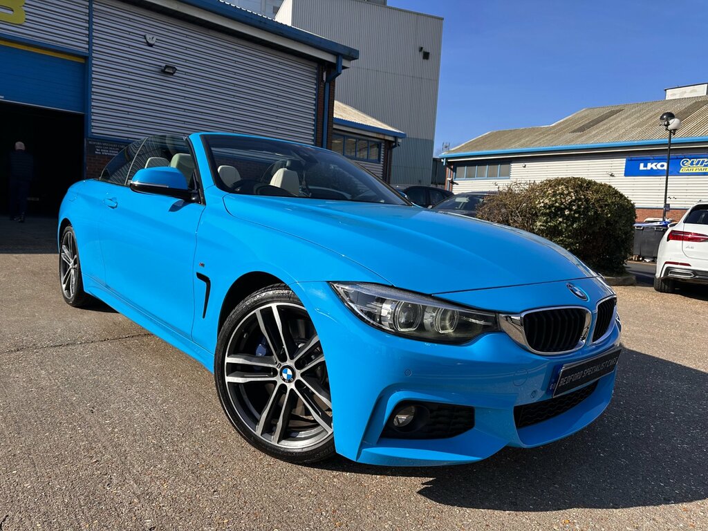 BMW 4 Series 440I M Sport Professional Media Blue