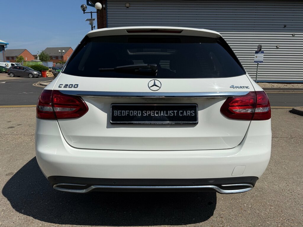 Mercedes-Benz C Class C200 4Matic Sport Premium Plus White #5