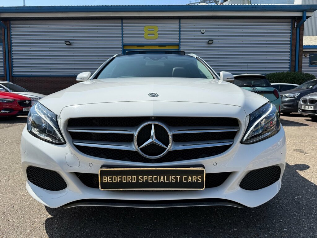 Mercedes-Benz C Class C200 4Matic Sport Premium Plus White #2