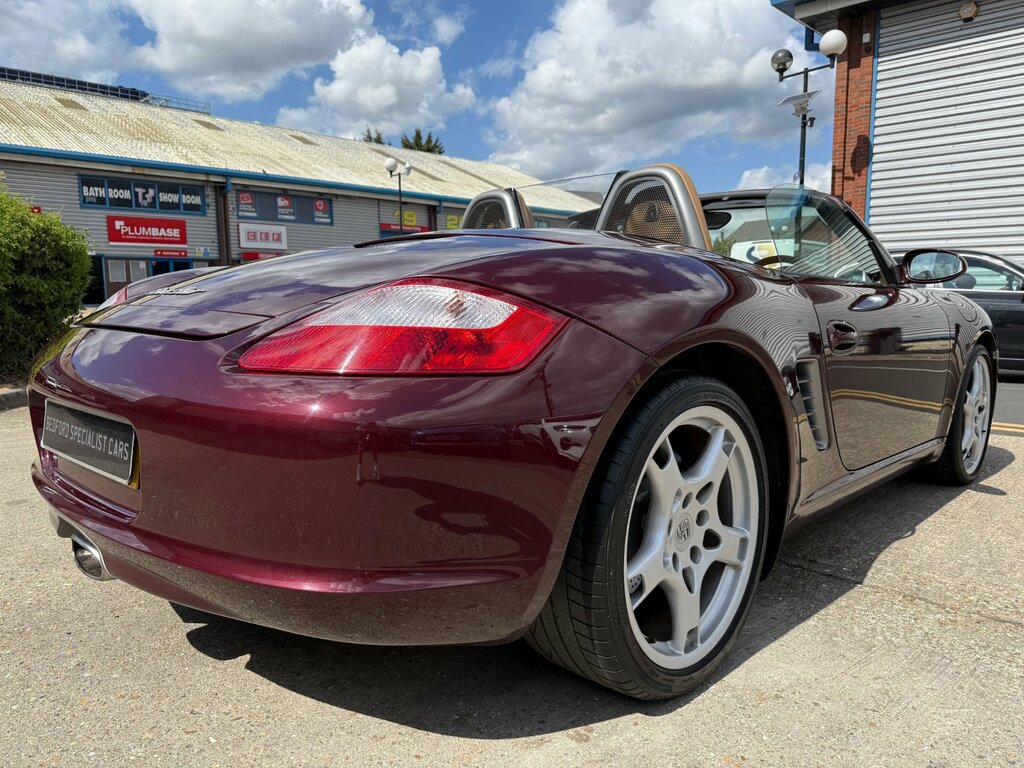 Porsche Boxster 2.7 2dr Red #4