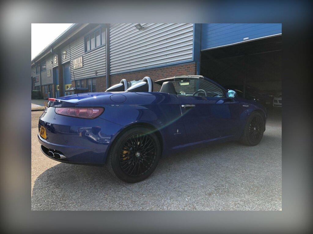 Alfa Romeo Spider Jts V6 Q4 Blue #4