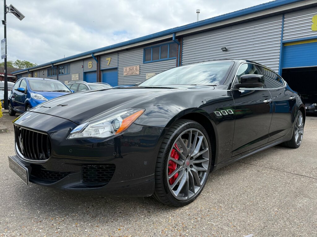 Maserati Quattroporte V8 Gts Black #6