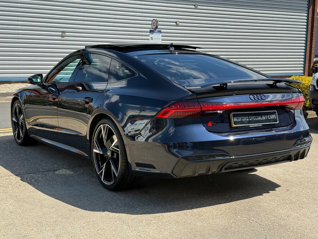 Audi A7 S7 Tdi Quattro Black Edition Tronic WM73UBJ Blue #6