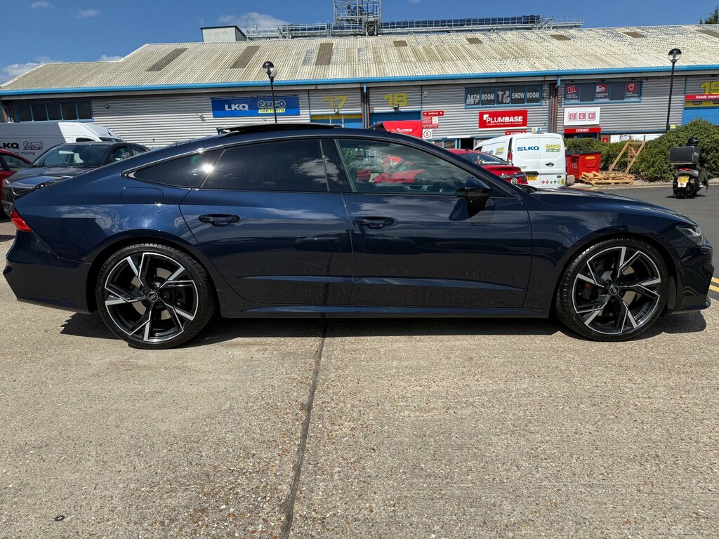Audi A7 S7 Tdi Quattro Black Edition Tronic WM73UBJ Blue #3