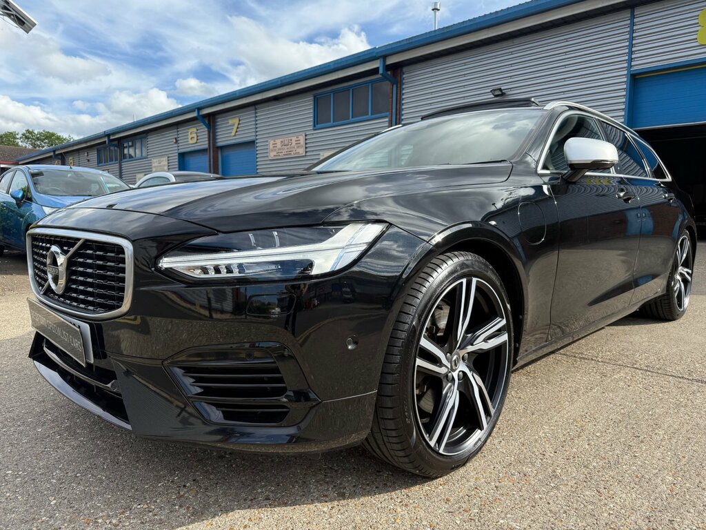 Volvo V90 2.0 T8 Hybrid R Design Pro Awd Geartronic Black #6
