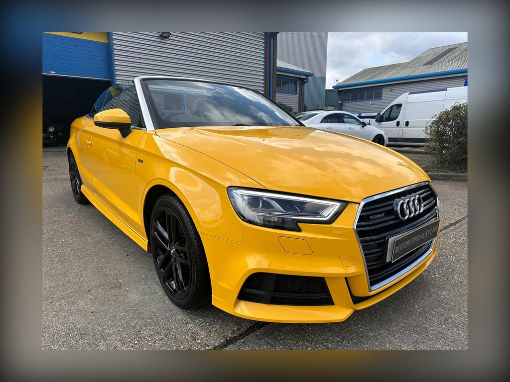 Audi A3 Tdi Quattro S Line 2-Door Yellow