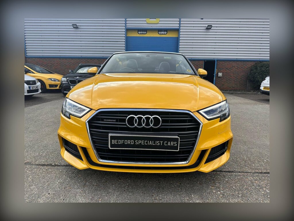 Audi A3 Tdi Quattro S Line 2-Door Yellow #3