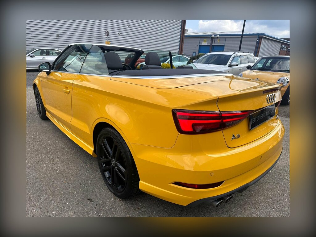 Audi A3 Tdi Quattro S Line 2-Door Yellow #5