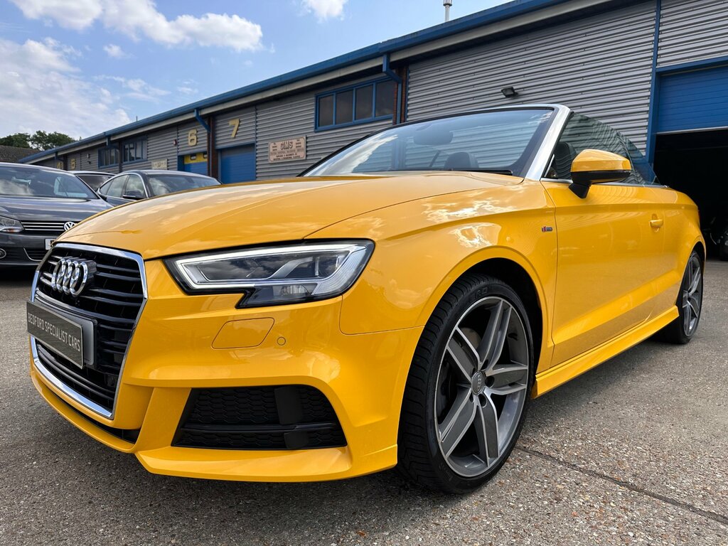 Audi A3 Tfsi S Line 2-Door Yellow #2