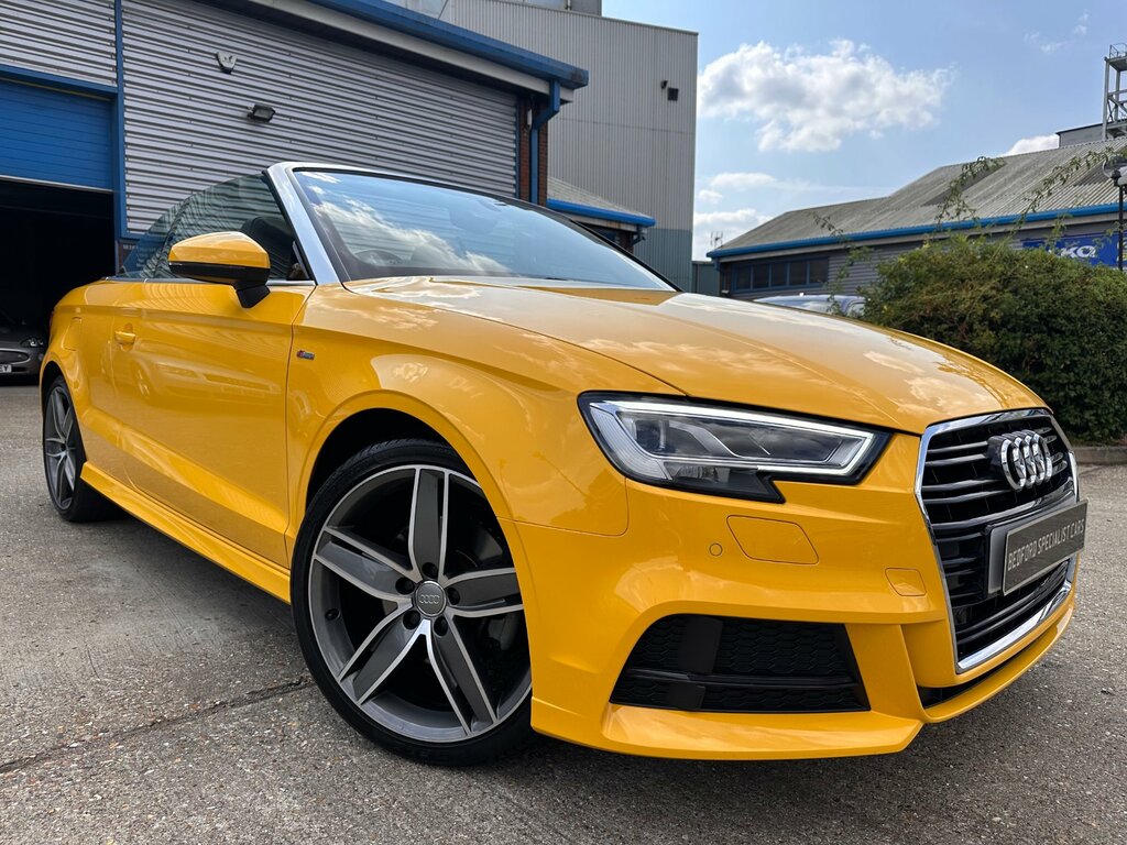 Audi A3 Tfsi S Line 2-Door Yellow