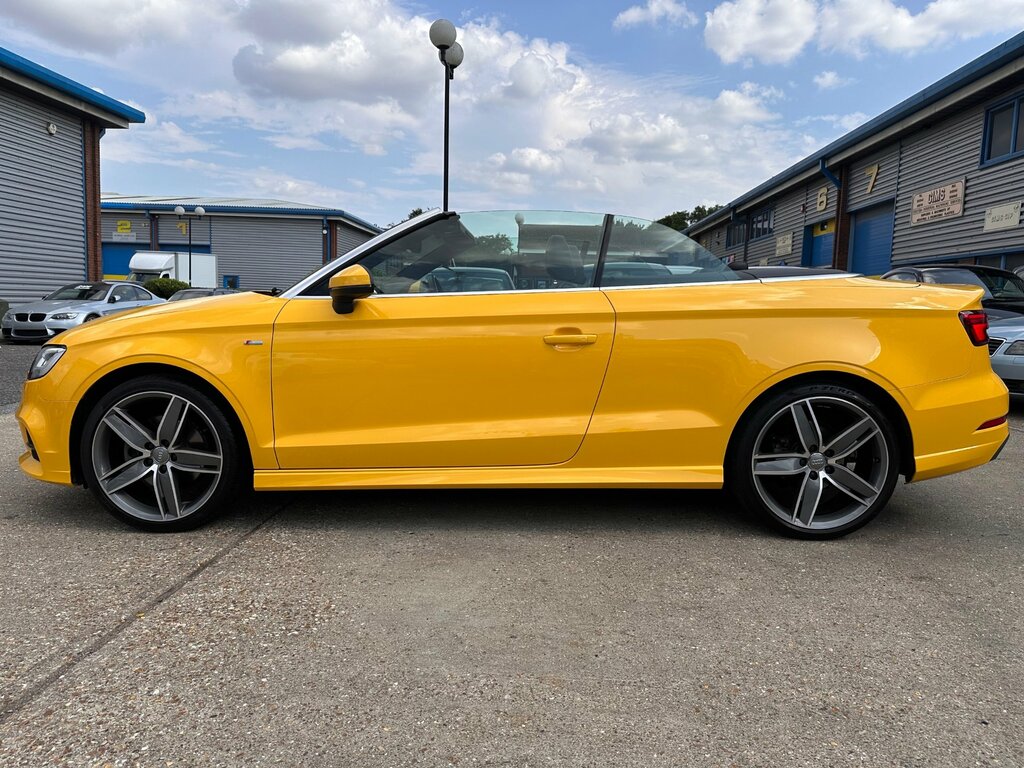 Audi A3 Tfsi S Line 2-Door Yellow #3