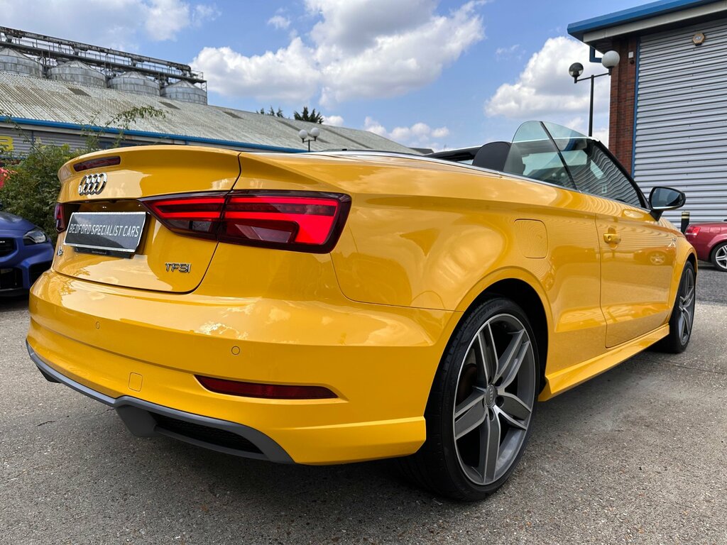 Audi A3 Tfsi S Line 2-Door Yellow #6
