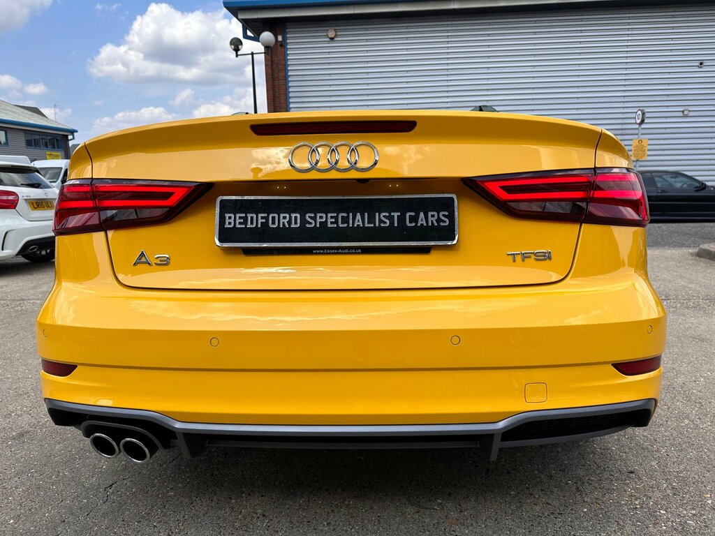 Audi A3 Tfsi S Line 2-Door Yellow #5