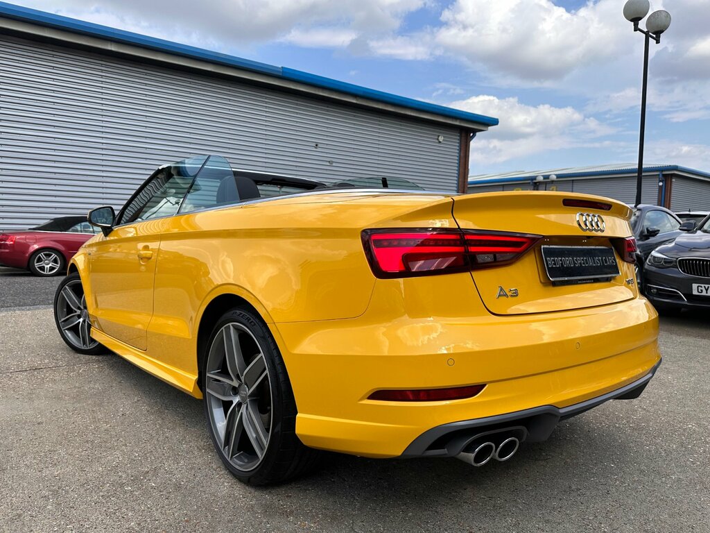 Audi A3 Tfsi S Line 2-Door Yellow #4