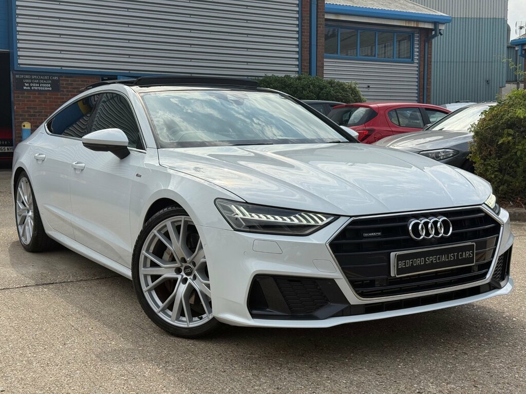 Audi A7 55 Tfsi Quattro S Line S Tronic White