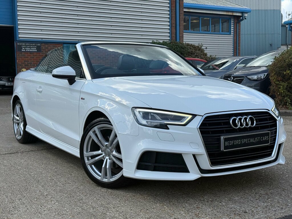 Audi A3 Cabriolet 1.5 Tfsi Cod S Line Convertible S Troni White #3