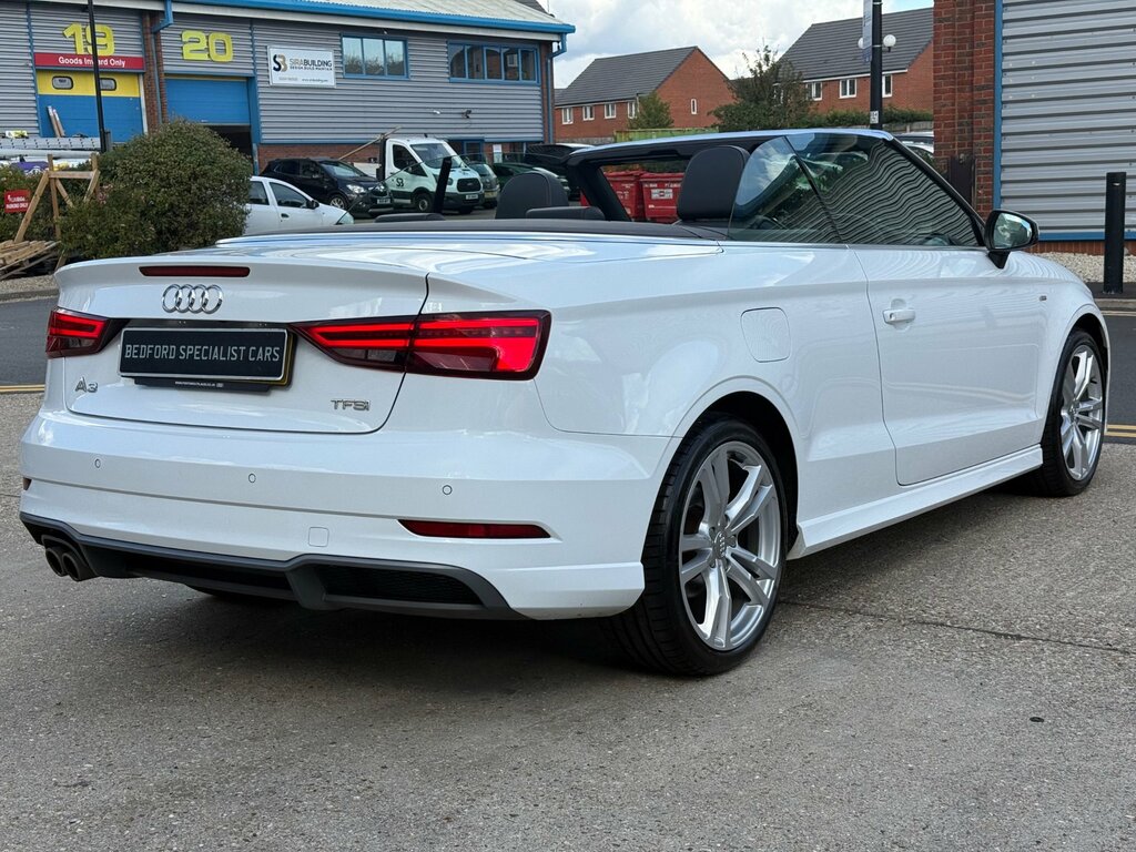 Audi A3 Cabriolet 1.5 Tfsi Cod S Line Convertible S Troni White #4