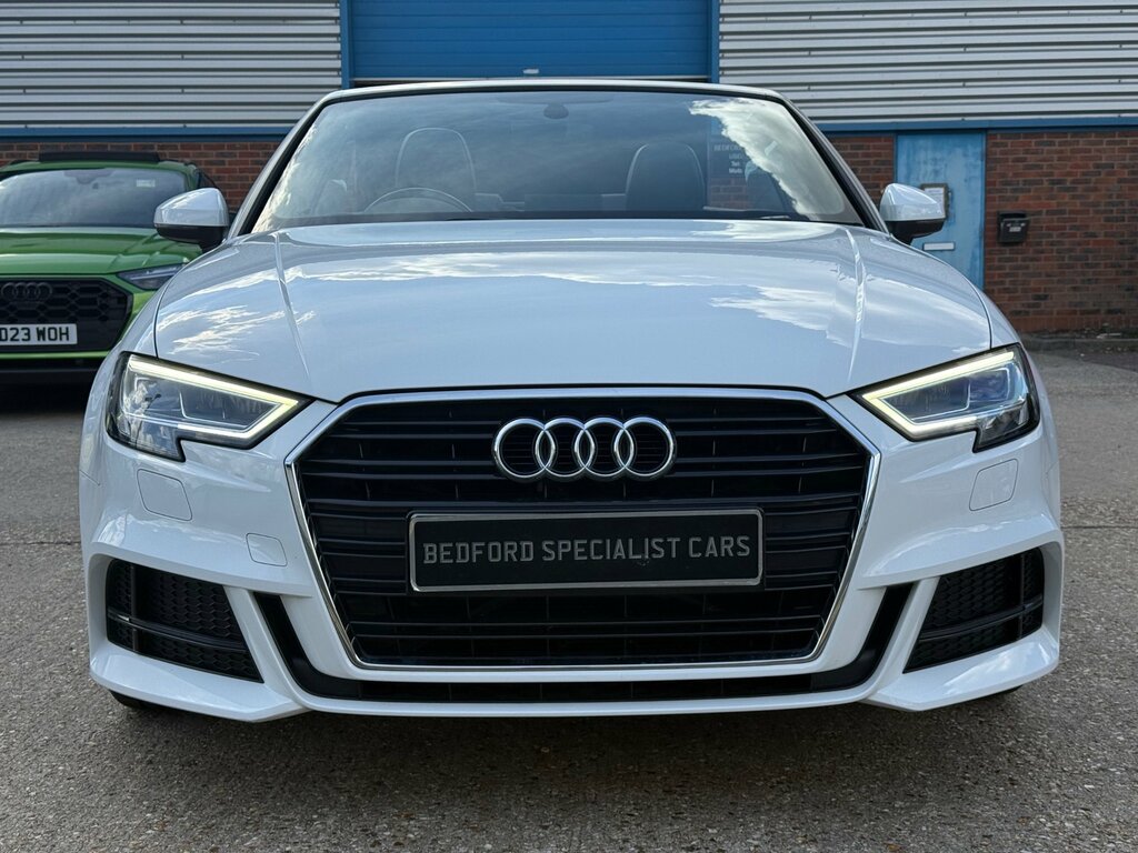 Audi A3 Cabriolet 1.5 Tfsi Cod S Line Convertible S Troni White #2