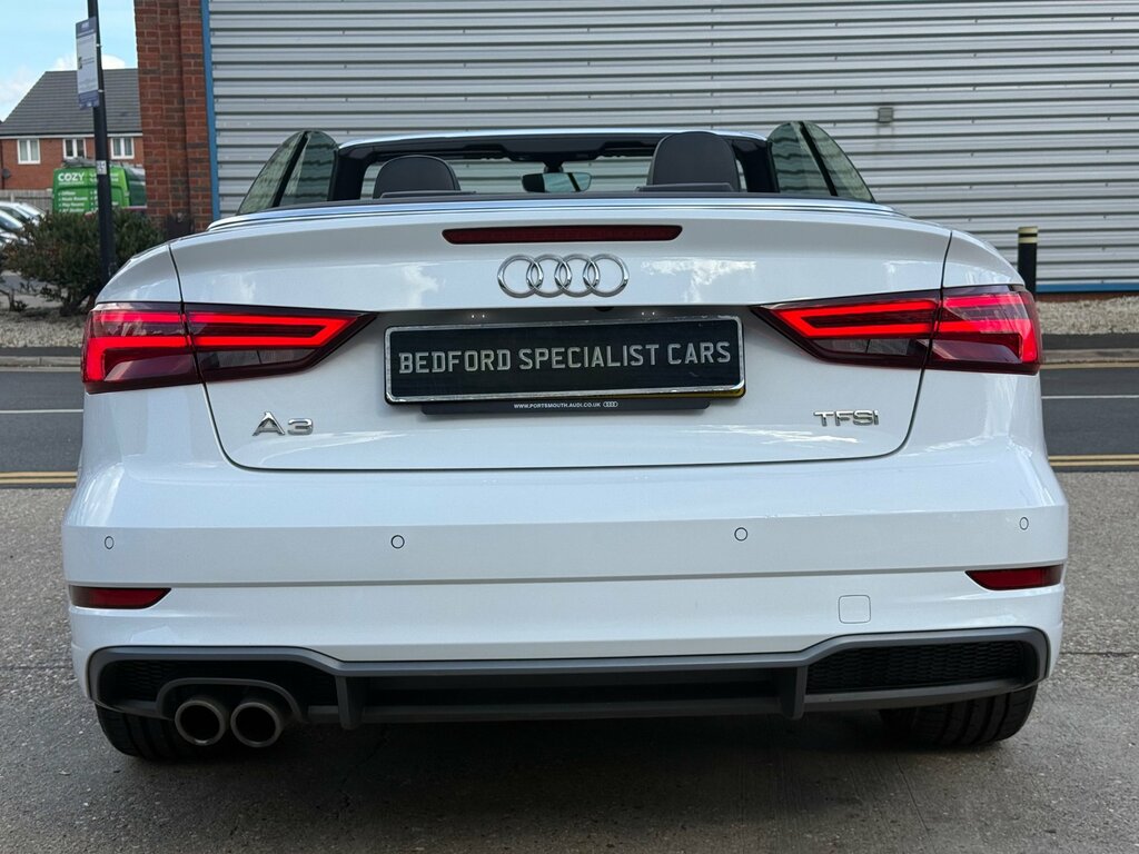 Audi A3 Cabriolet 1.5 Tfsi Cod S Line Convertible S Troni White #5