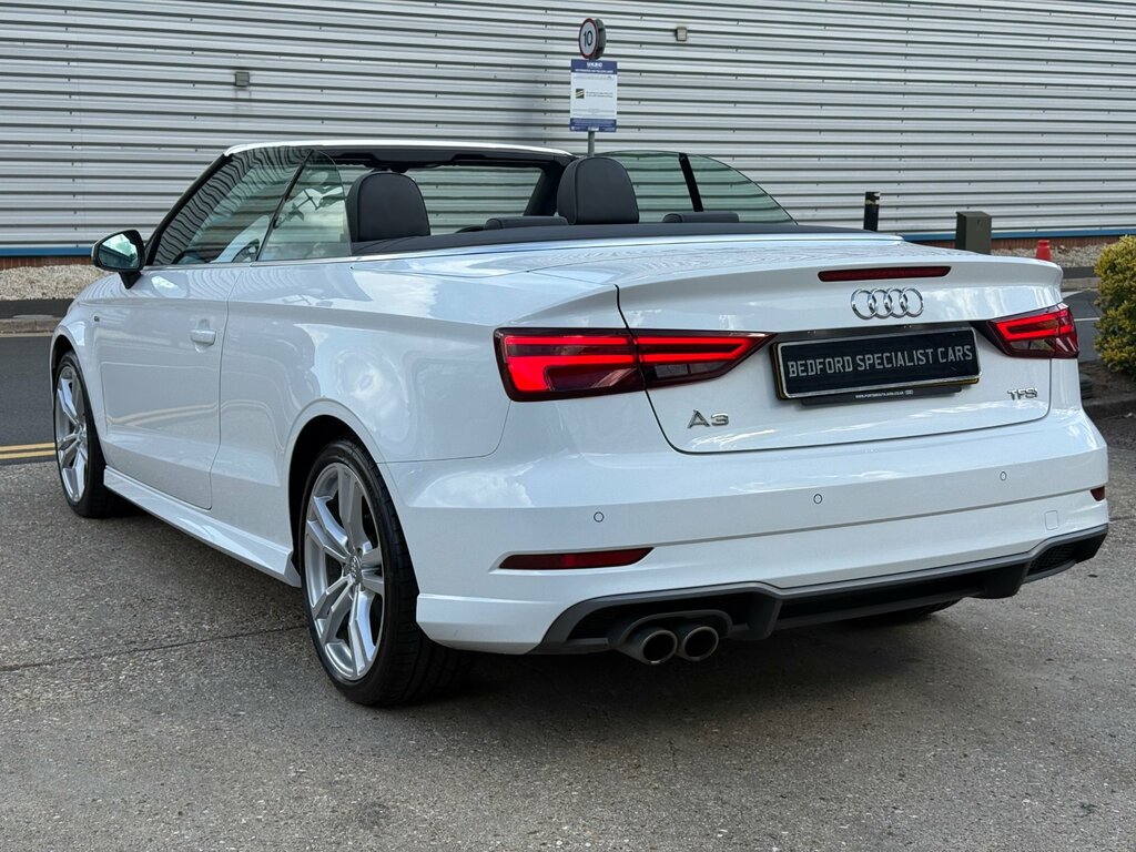 Audi A3 Cabriolet 1.5 Tfsi Cod S Line Convertible S Troni White #6