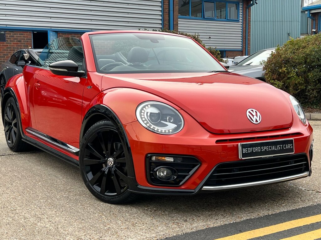 Volkswagen Beetle 2.0 Tdi Bluemotion Tech R-line Cabriolet Diese Orange