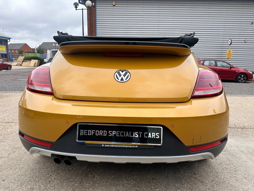 Volkswagen Beetle Dune Tdi Bluemotion Technology 2-Door Yellow #5