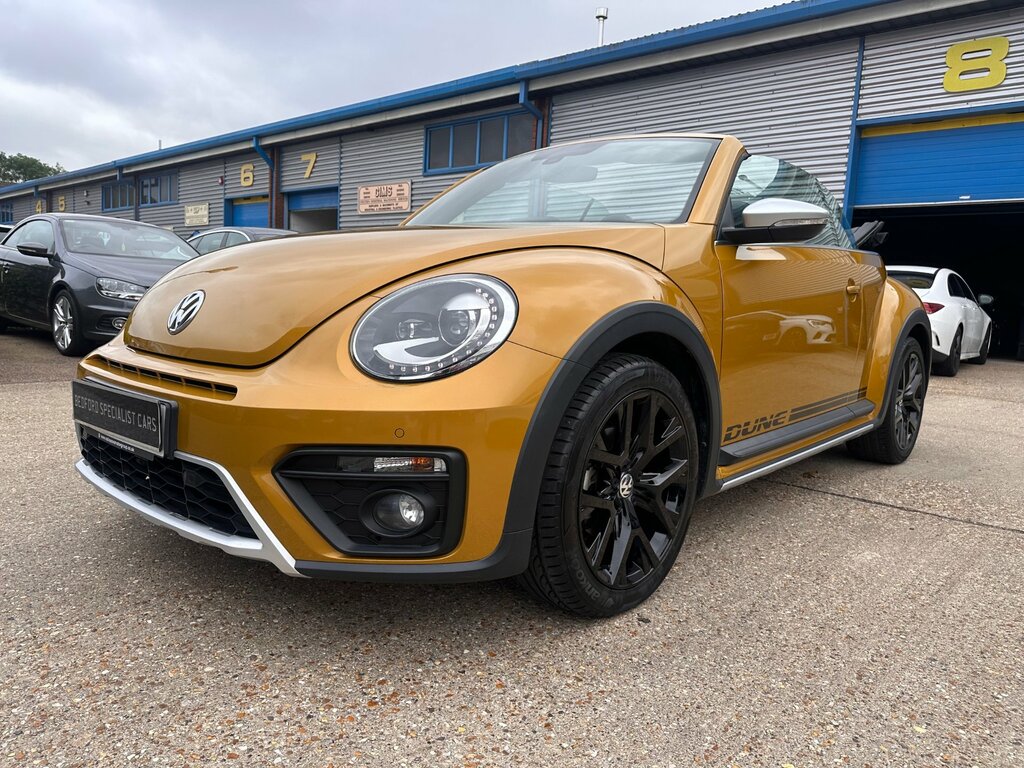 Volkswagen Beetle Dune Tdi Bluemotion Technology 2-Door Yellow #3