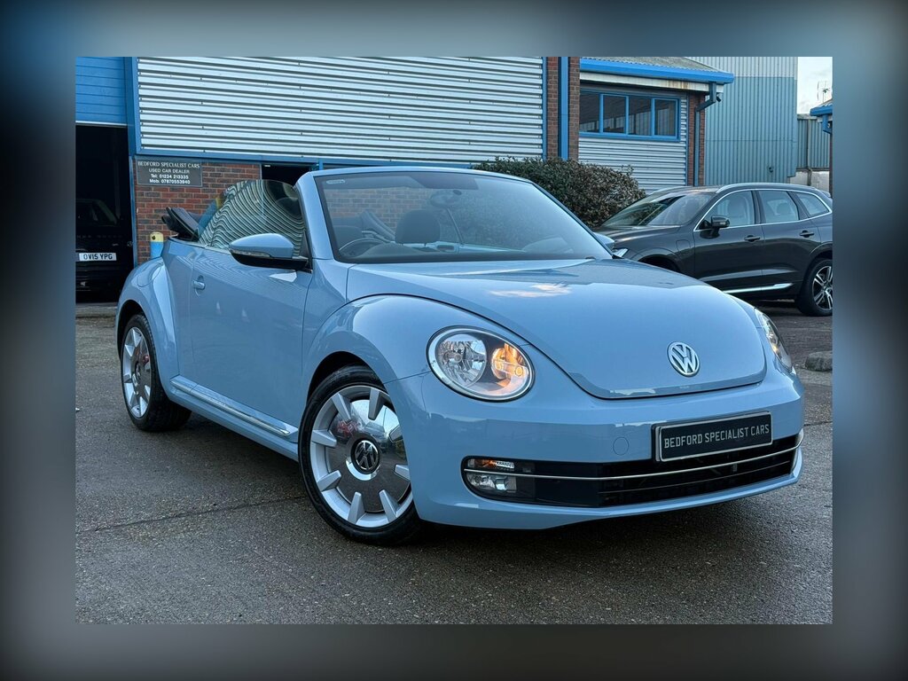 Volkswagen Beetle 1.6 Tdi Bluemotion Tech Design Cabriolet Diese Blue