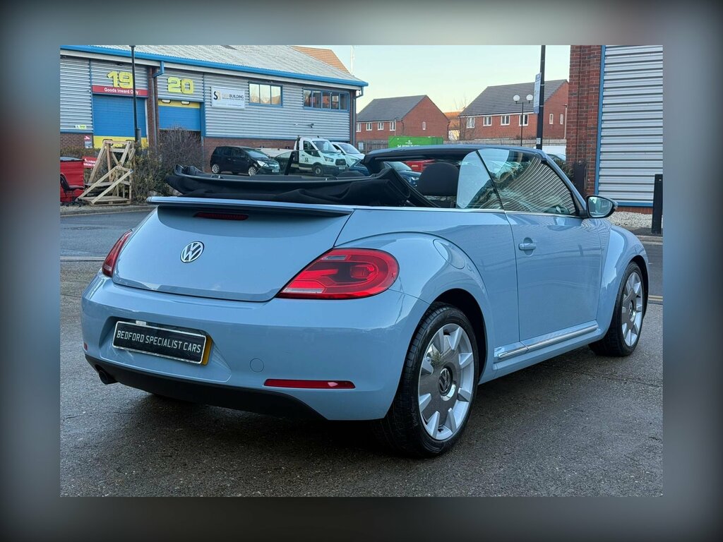 Volkswagen Beetle 1.6 Tdi Bluemotion Tech Design Cabriolet Diese Blue #2