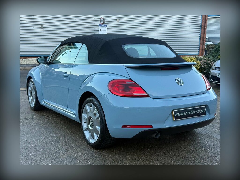 Volkswagen Beetle 1.6 Tdi Bluemotion Tech Design Cabriolet Diese Blue #6