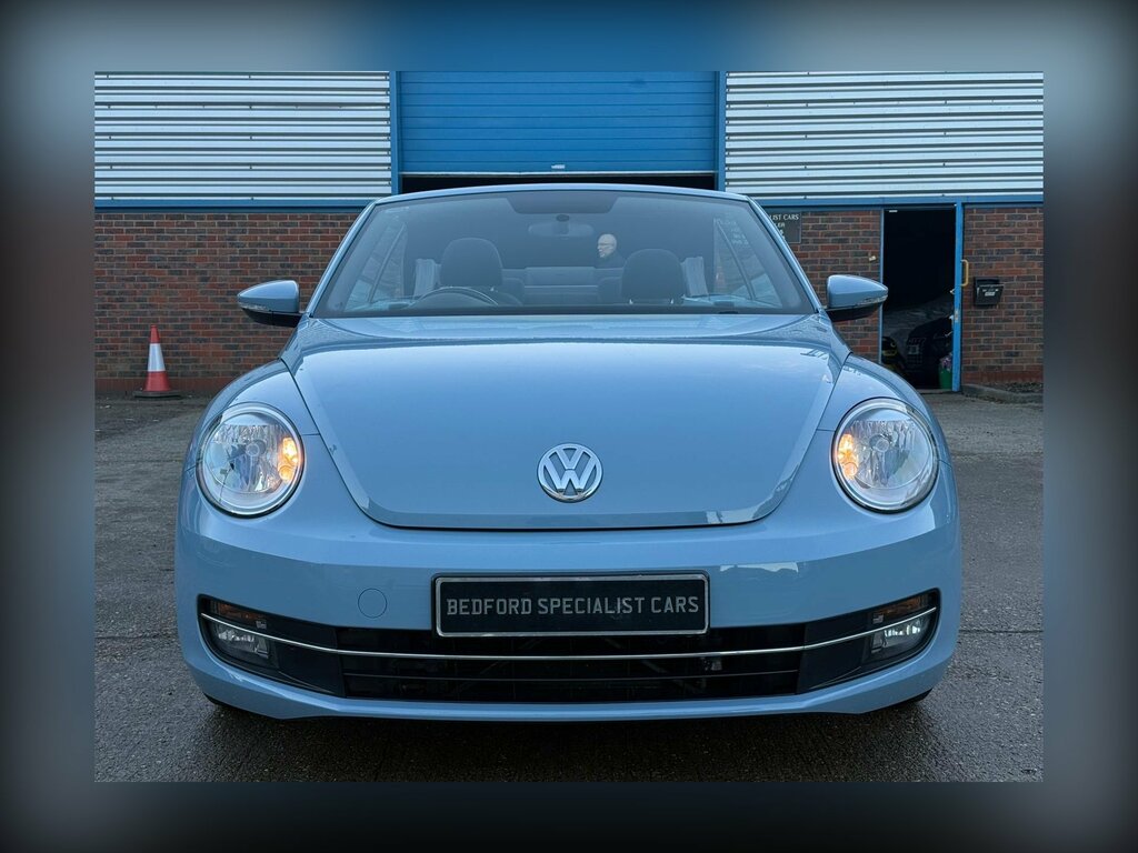 Volkswagen Beetle 1.6 Tdi Bluemotion Tech Design Cabriolet Diese Blue #3