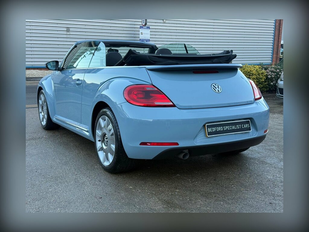 Volkswagen Beetle 1.6 Tdi Bluemotion Tech Design Cabriolet Diese Blue #5