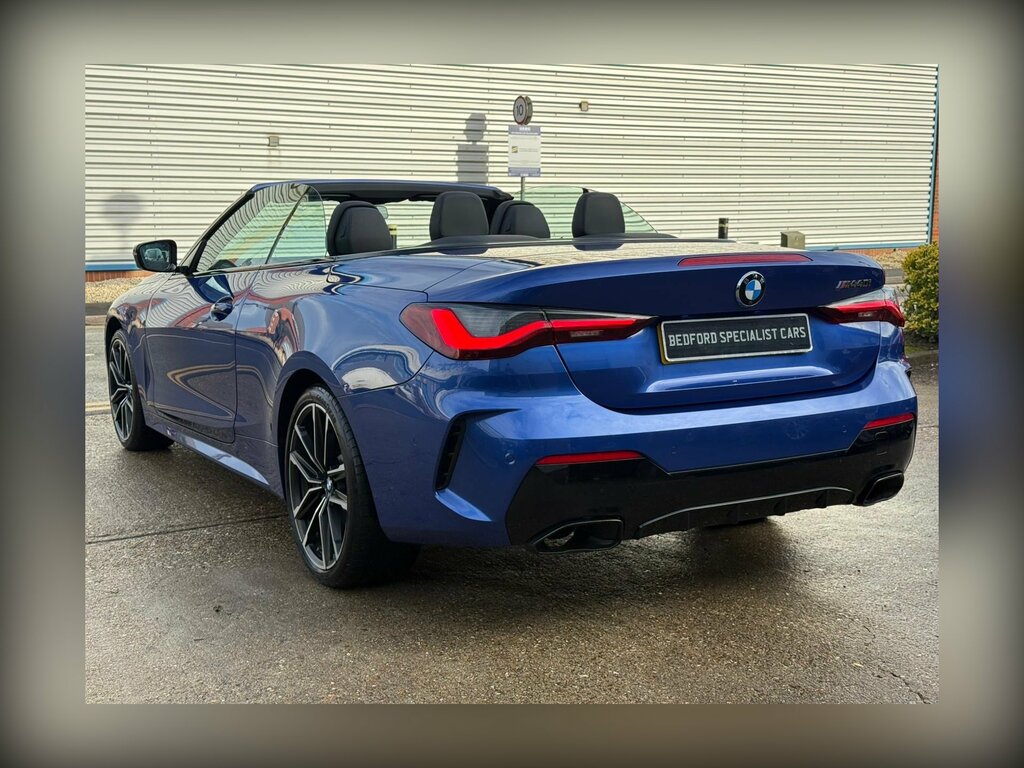 BMW 4 Series 3.0 M440i Mht Convertible Hybrid X Blue #3