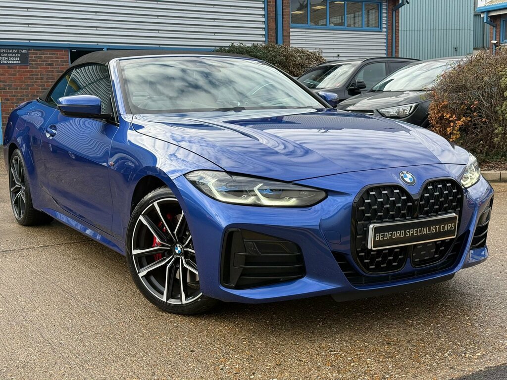 BMW 4 Series 3.0 M440i Mht Convertible Hybrid X Blue