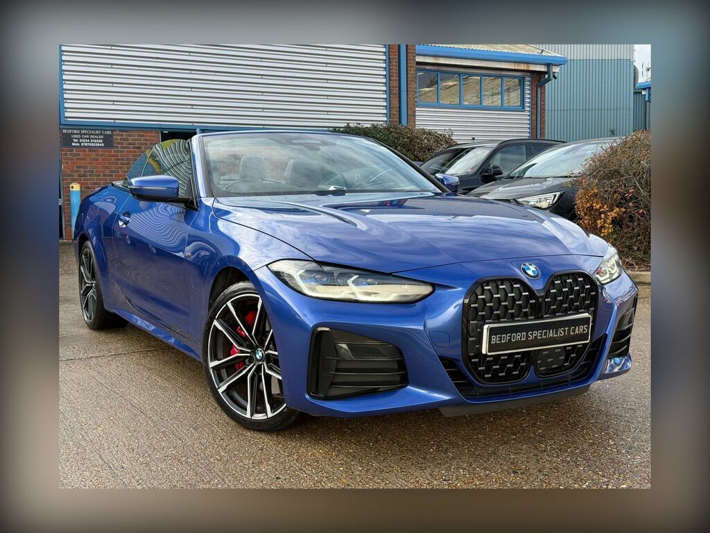 BMW 4 Series 3.0 M440i Mht Convertible Hybrid X Blue #5