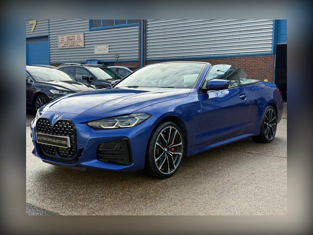BMW 4 Series 3.0 M440i Mht Convertible Hybrid X Blue #2