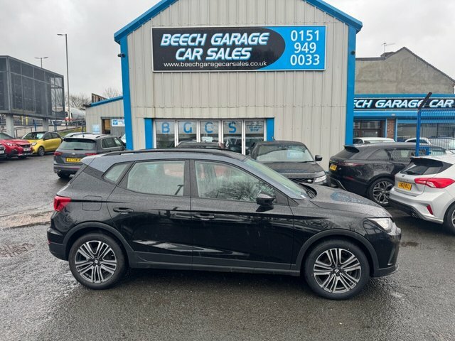 Seat Arona 2021 1.0 Tsi Evo Se Technology Suv Manu MT71PZV Black #2
