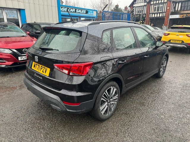 Seat Arona 2021 1.0 Tsi Evo Se Technology Suv Manu MT71PZV Black #3
