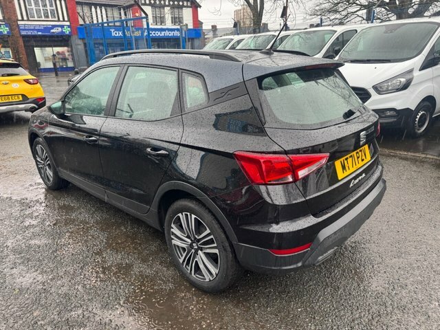 Seat Arona 2021 1.0 Tsi Evo Se Technology Suv Manu MT71PZV Black #5