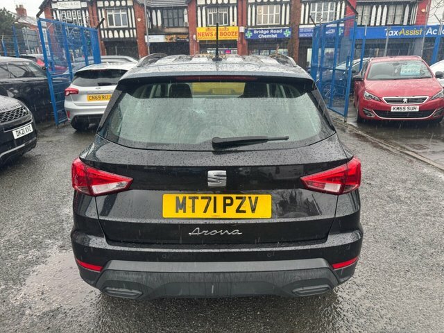 Seat Arona 2021 1.0 Tsi Evo Se Technology Suv Manu MT71PZV Black #4