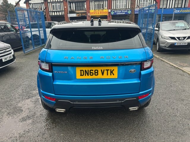 Land Rover Range Rover Evoque 2018 2.0 Td4 Landmark Suv 4Wd Euro DN68VTK Blue #4